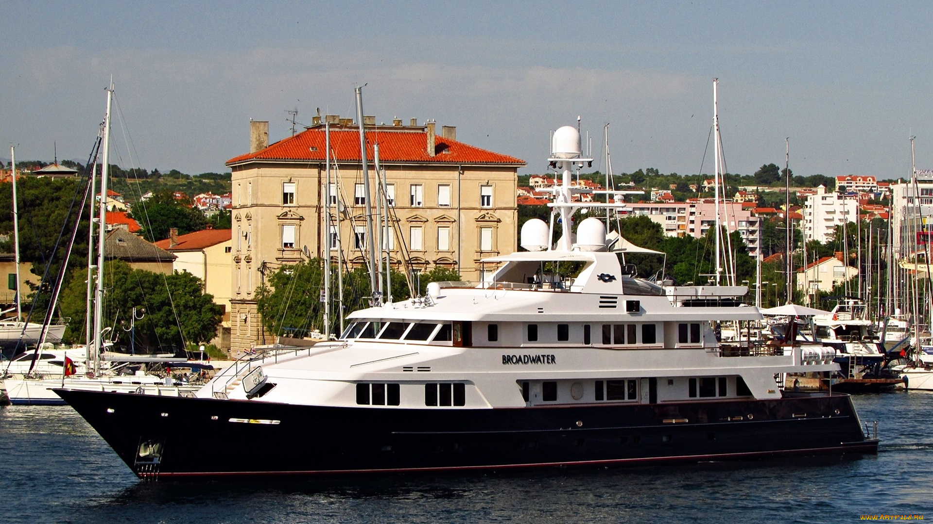 broadwater, корабли, Яхты, яхта