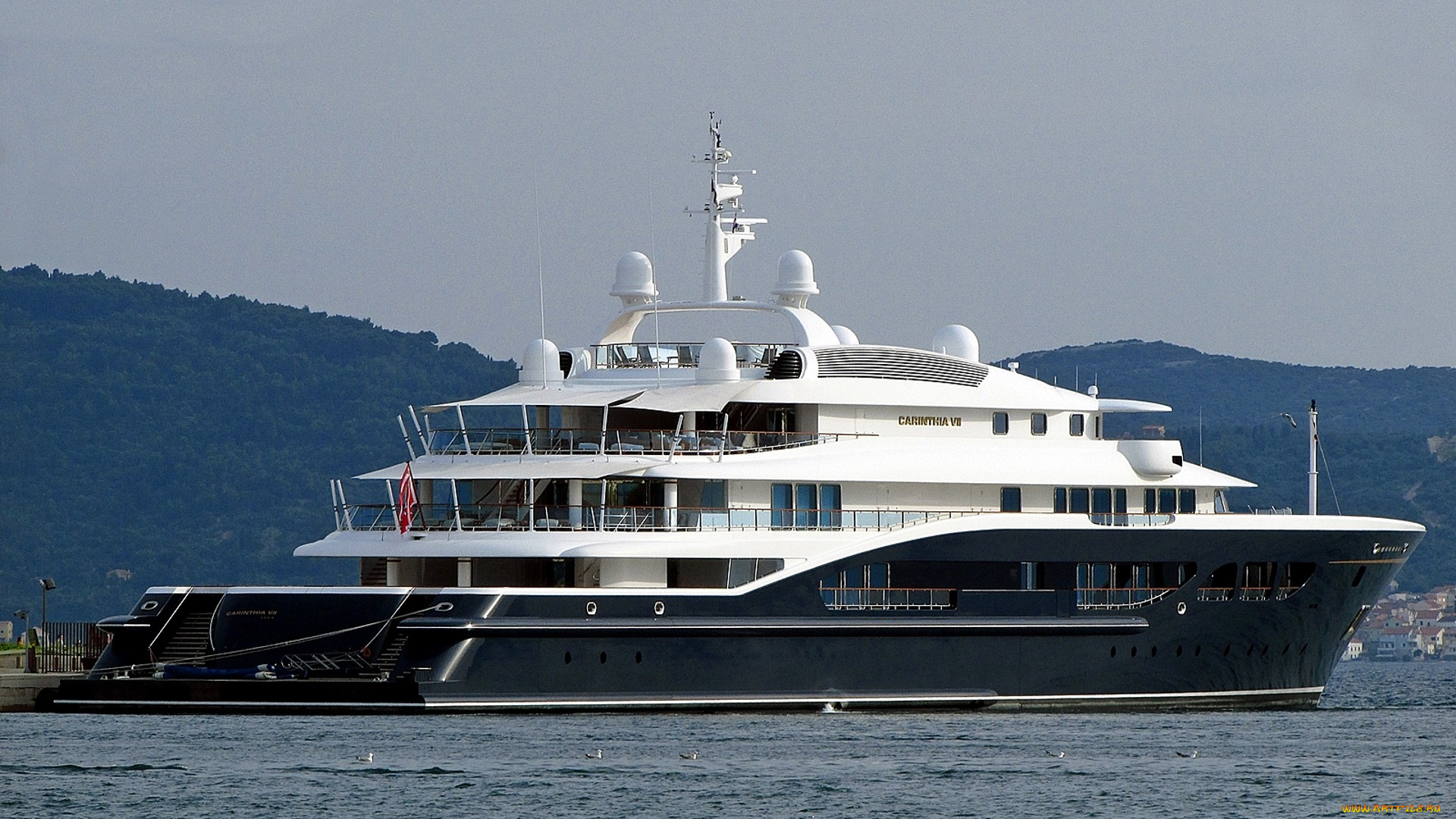 carinthia, vii, корабли, Яхты, яхта