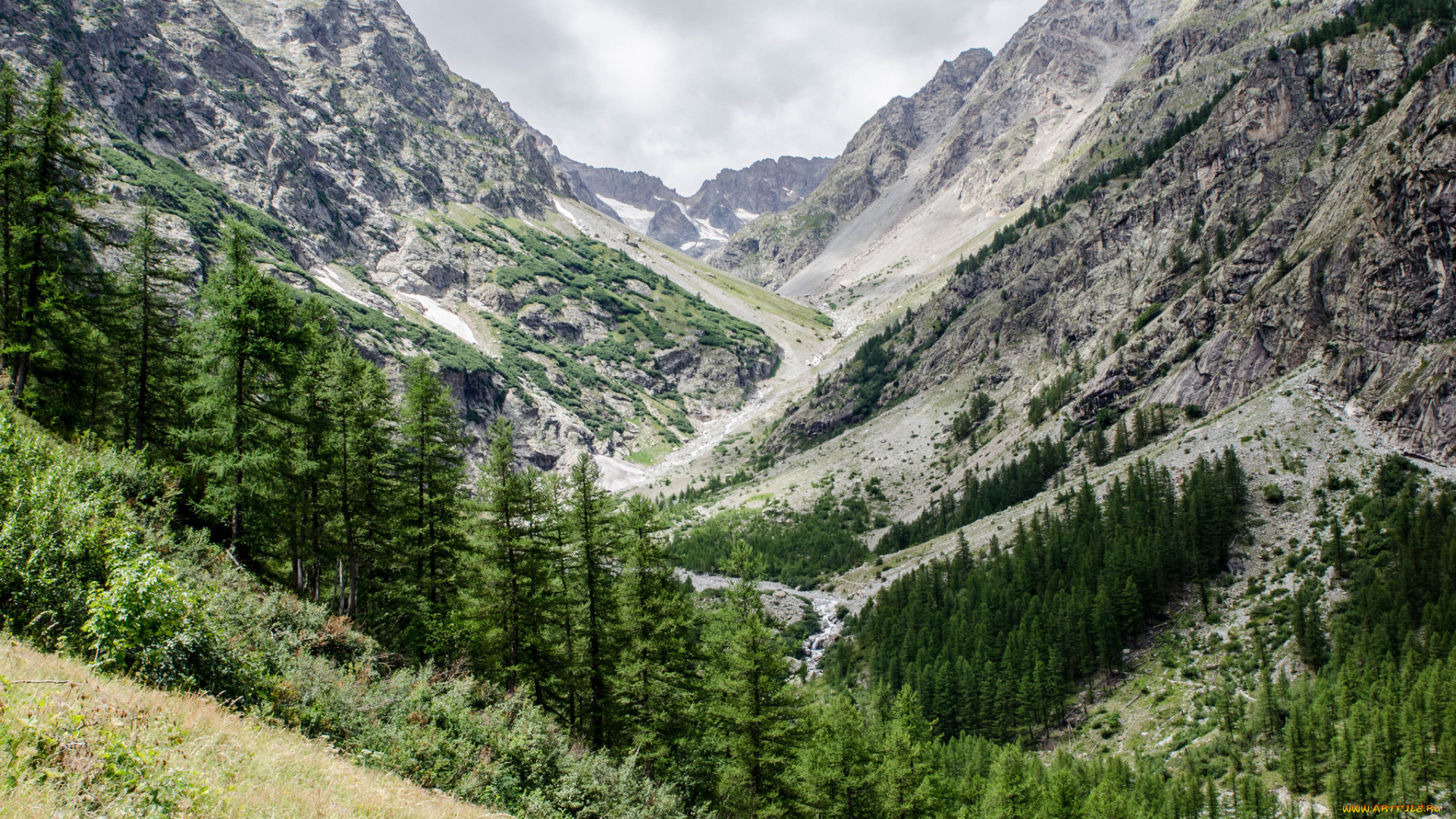 природа, горы, простор