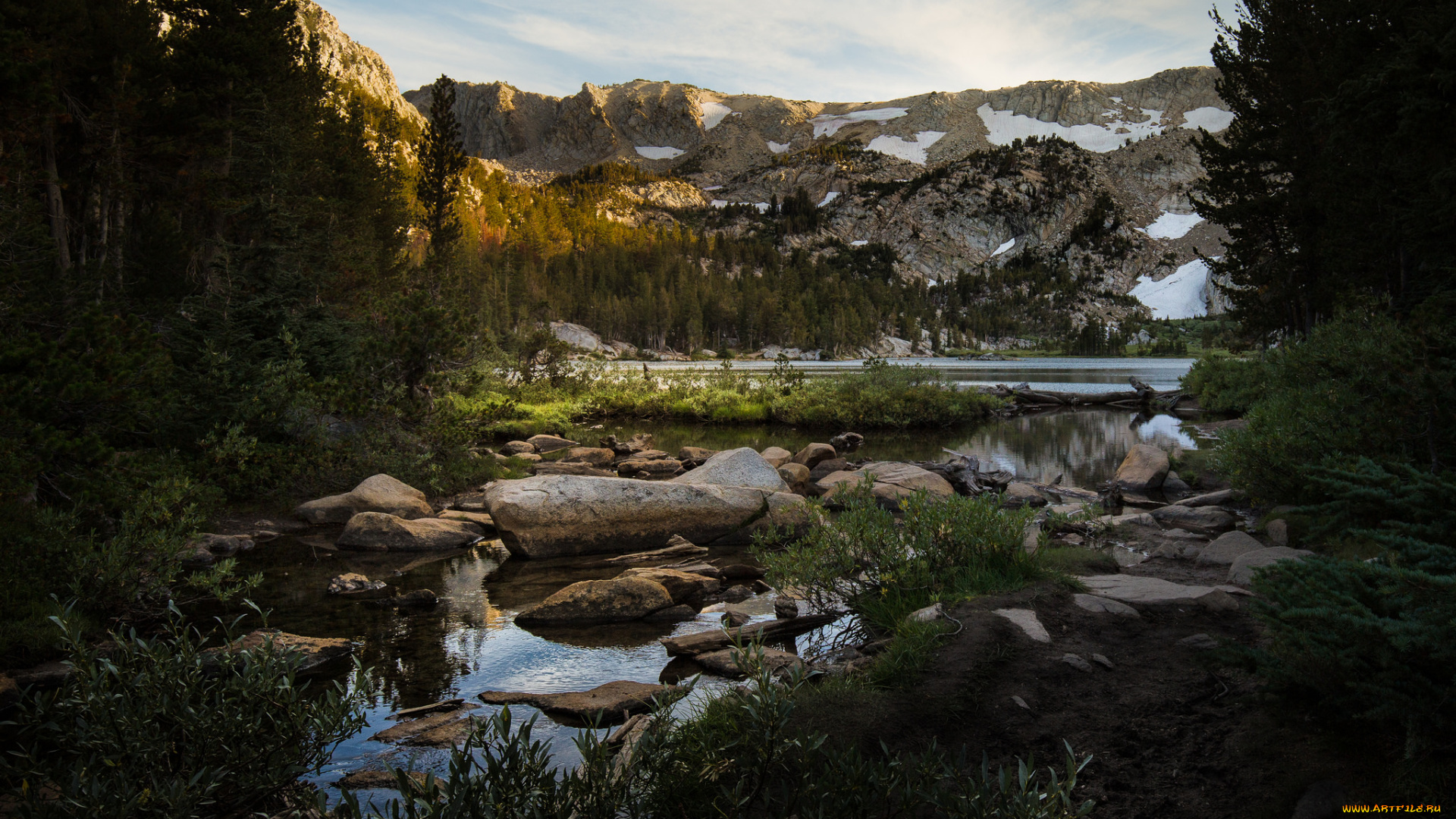 природа, реки, озера, простор