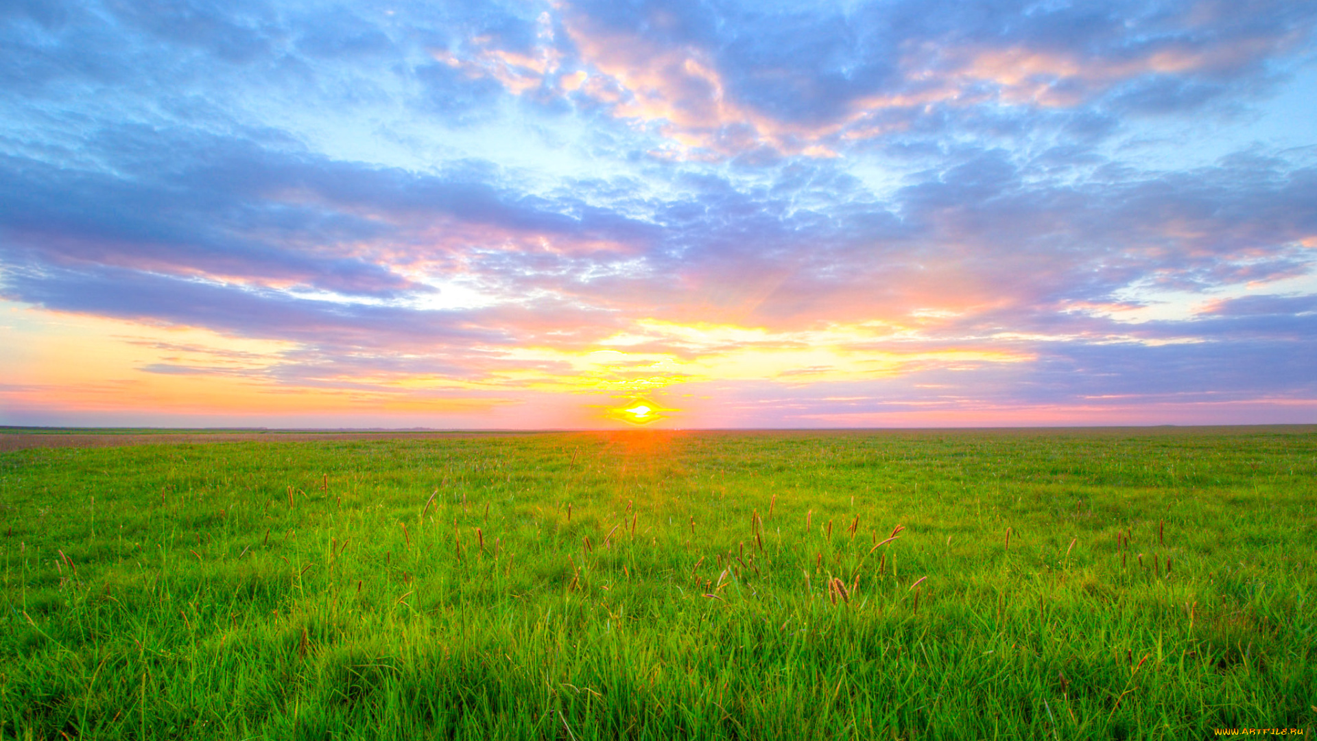 природа, восходы, закаты, простор