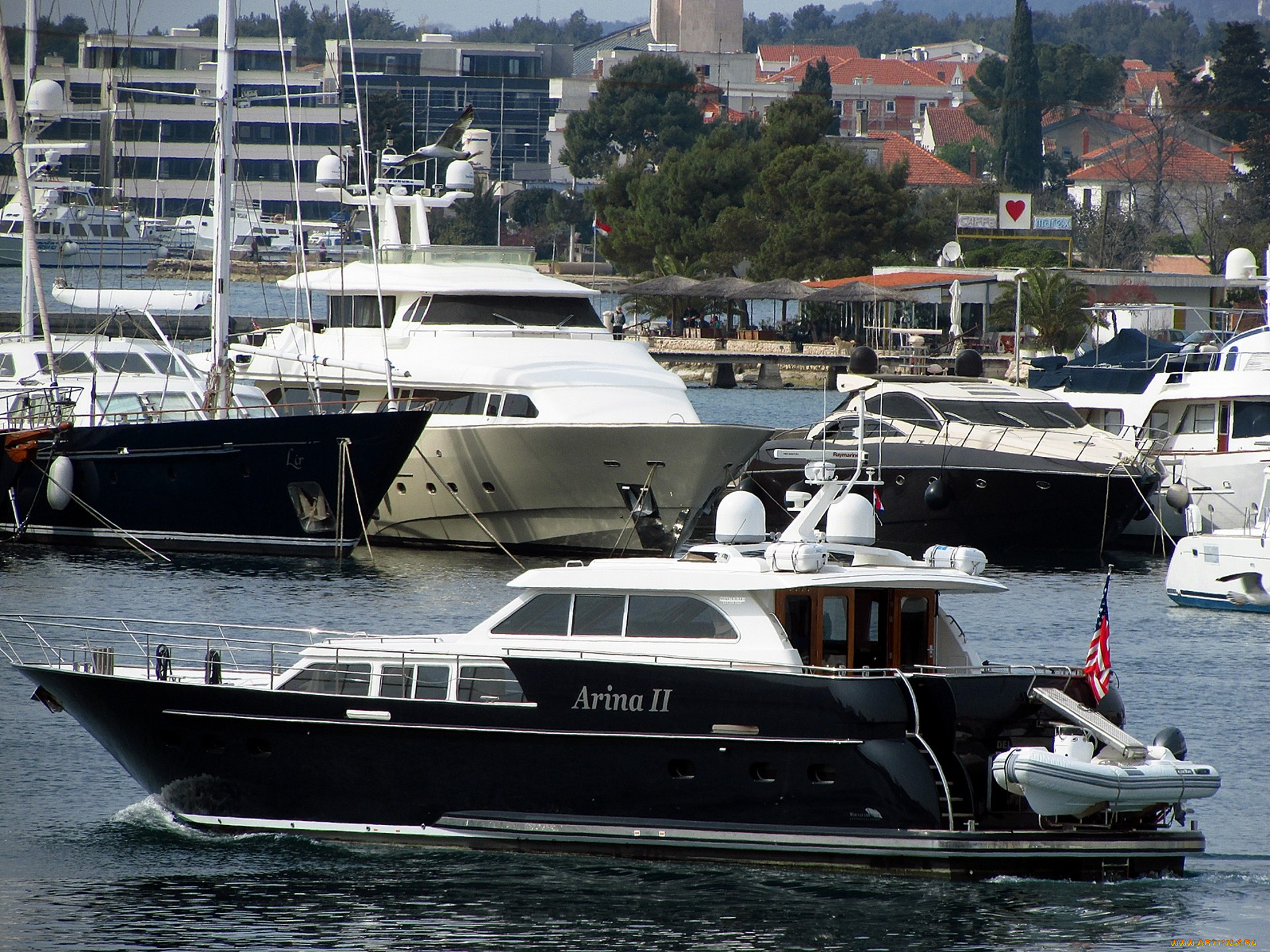 arina, ii, корабли, Яхты, яхта