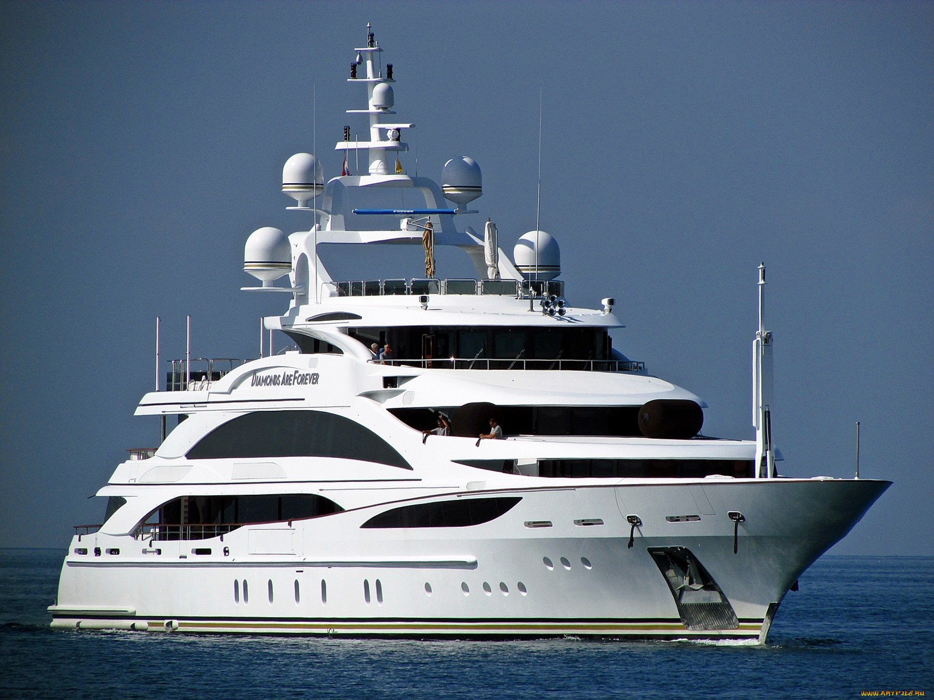 diamonds, are, forever, корабли, Яхты, яхта