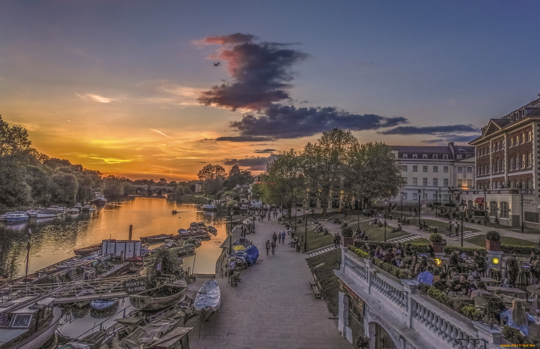 richmond, города, -, панорамы, панорама