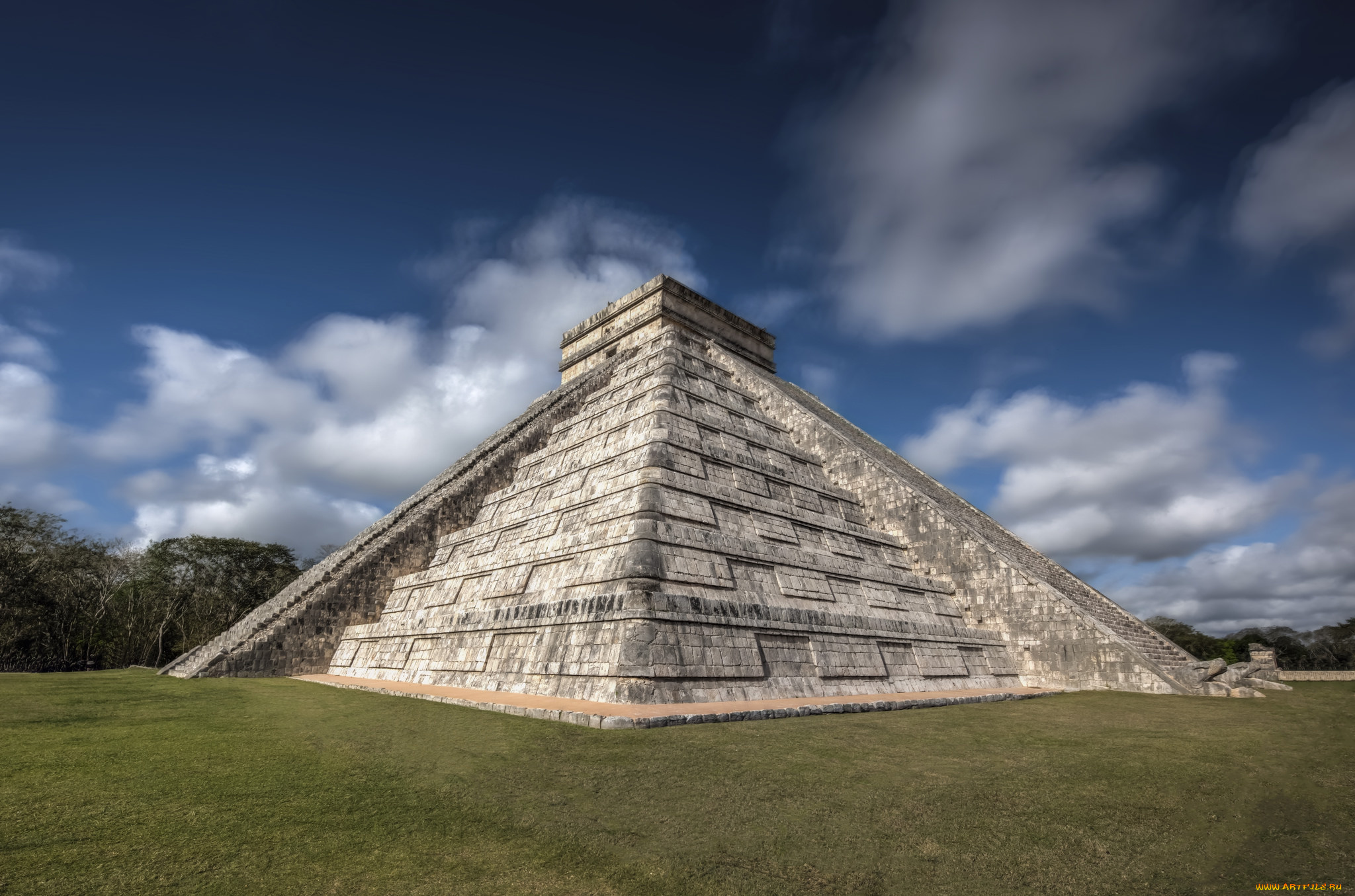 temple, of, kukulcan, at, chichen, itza, города, -, исторические, , архитектурные, памятники, простор