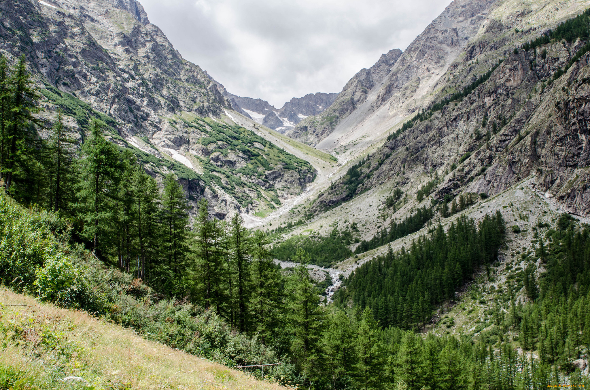 природа, горы, простор