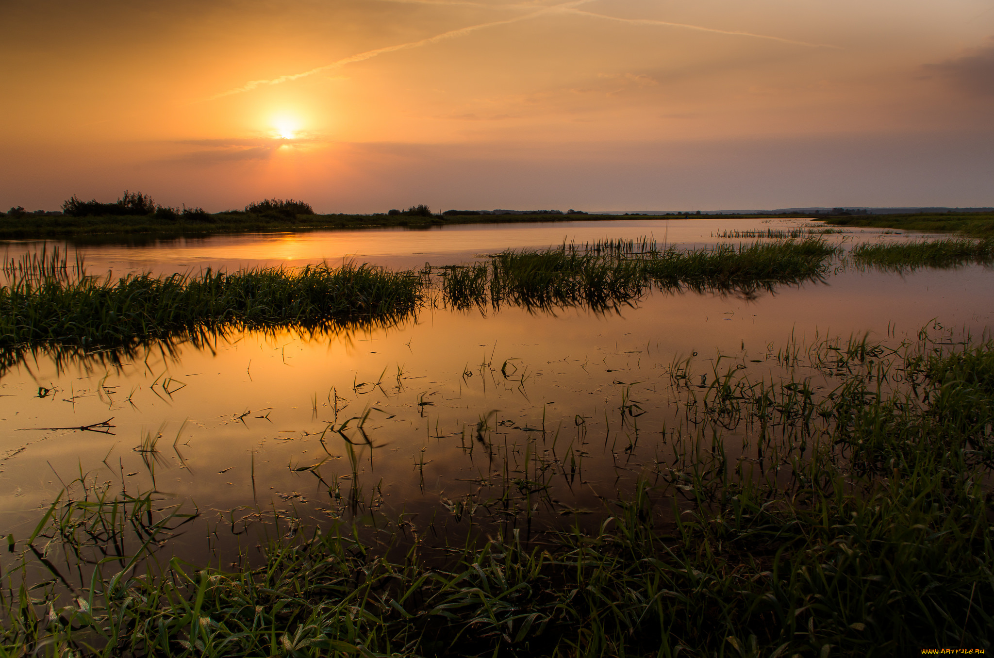 природа, восходы, закаты, простор