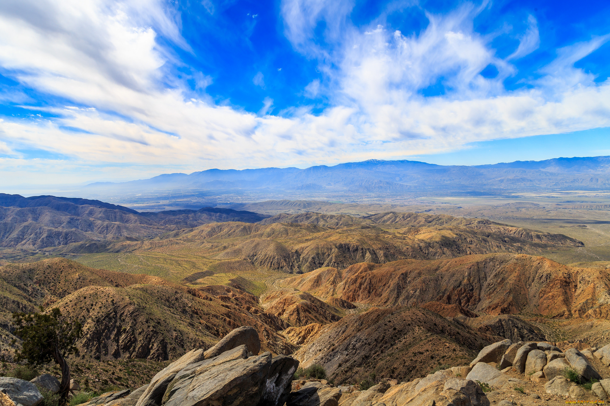 природа, горы, простор