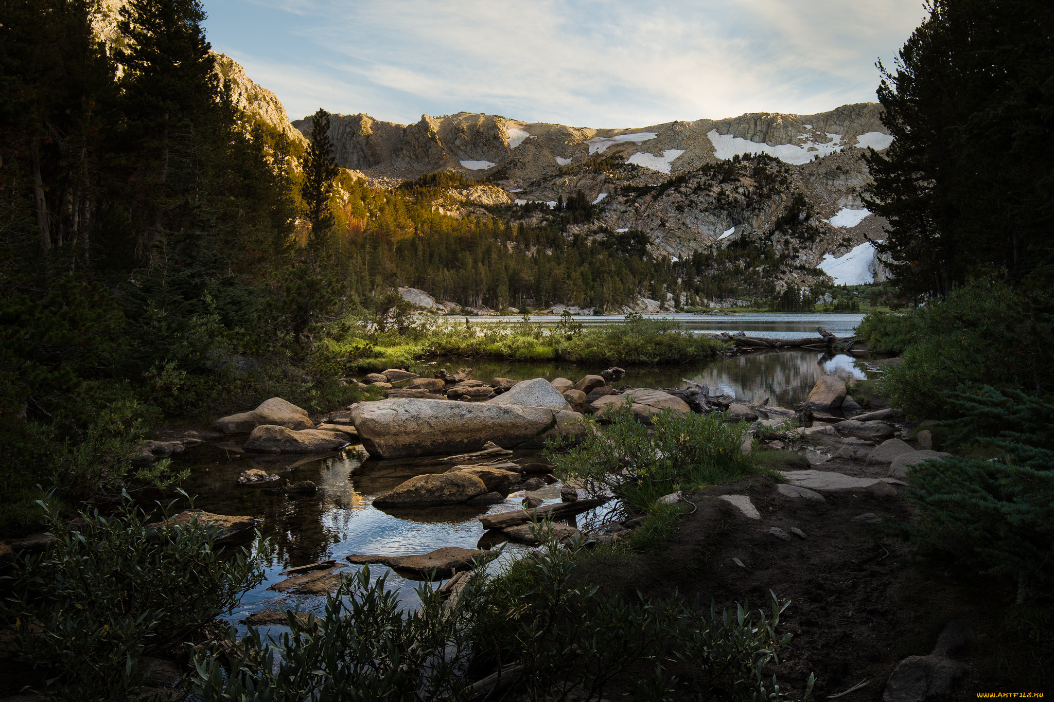 природа, реки, озера, простор