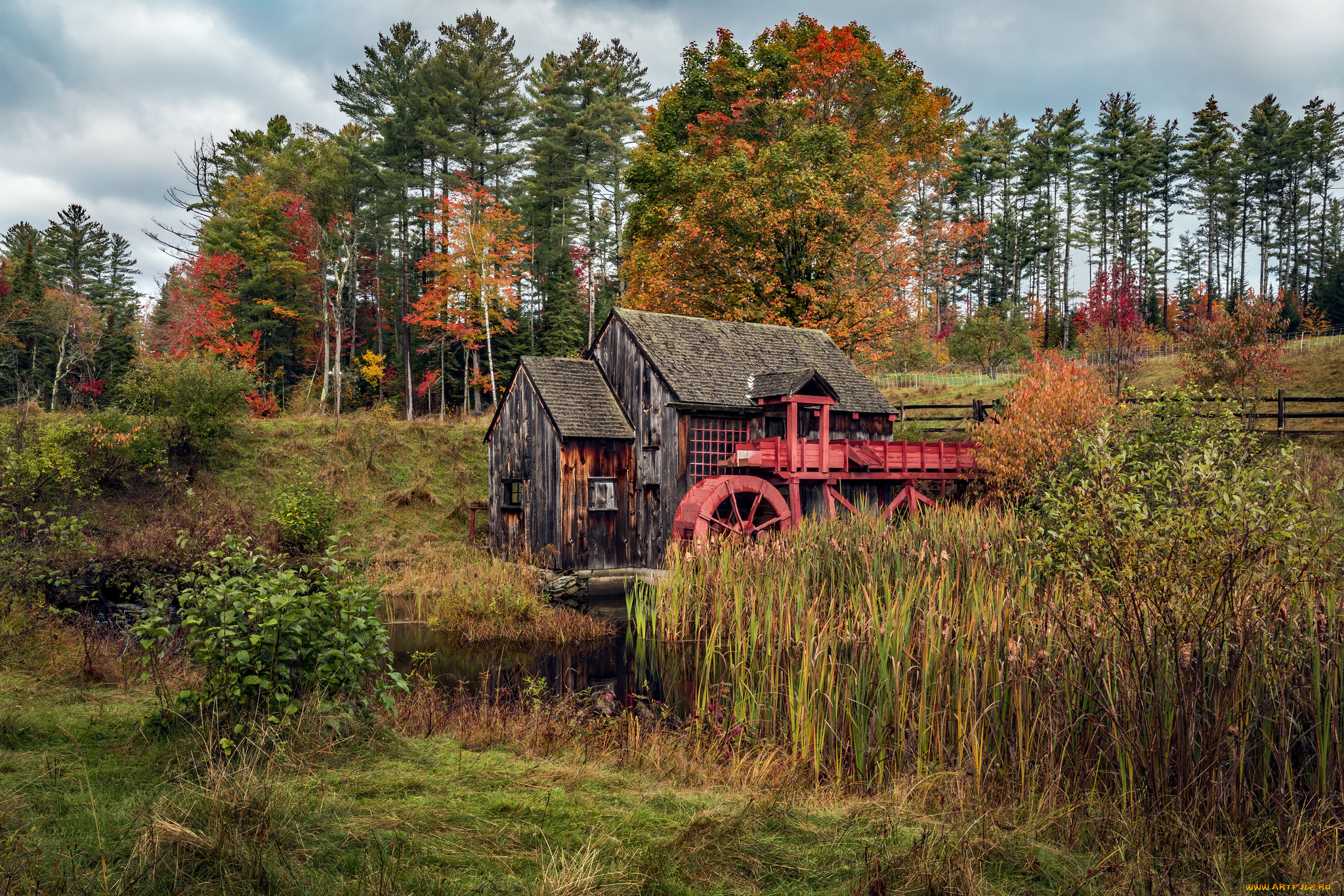 разное, мельницы, простор
