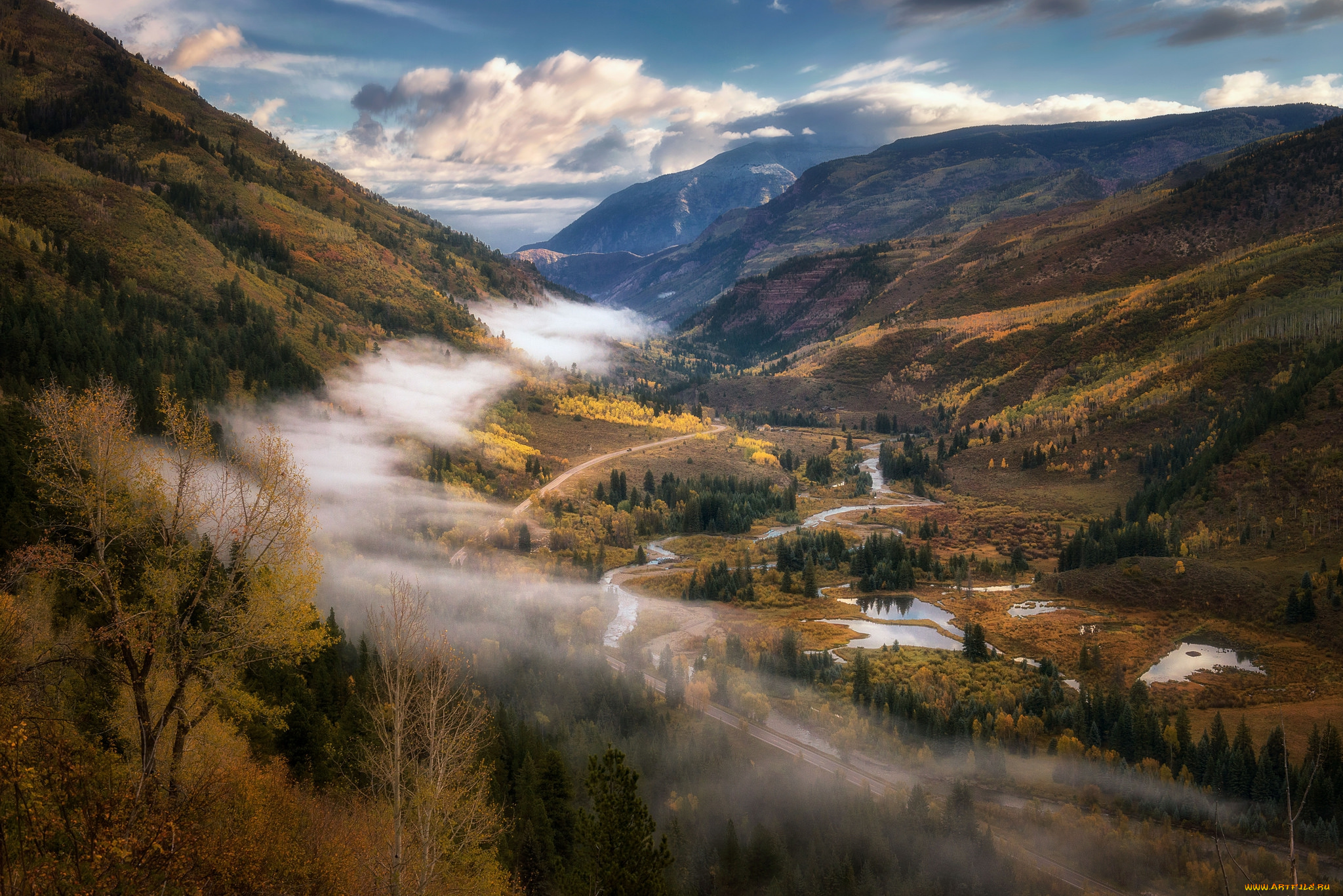 природа, пейзажи, простор