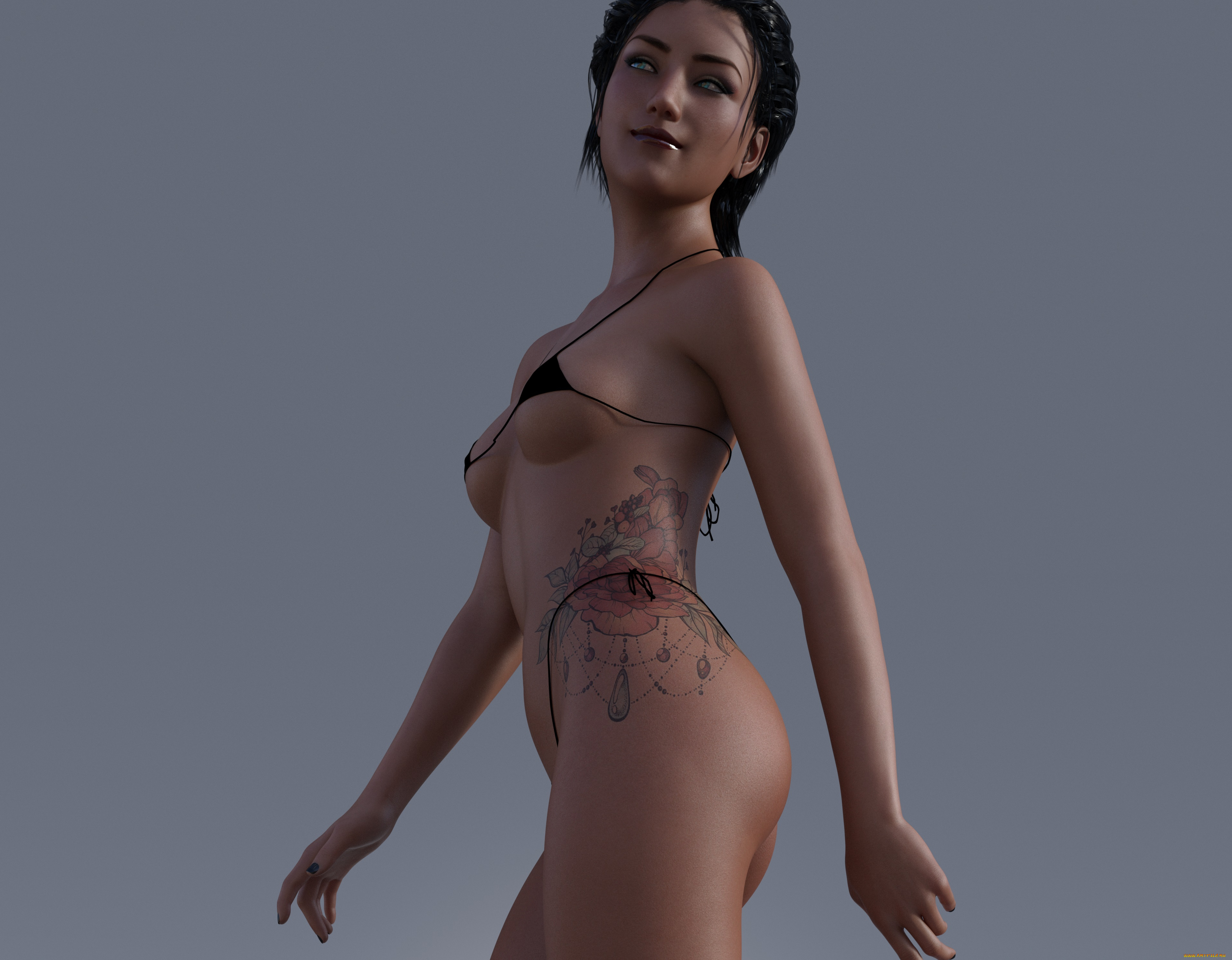 3д, графика, люди, , people, фон, взгляд, девушка