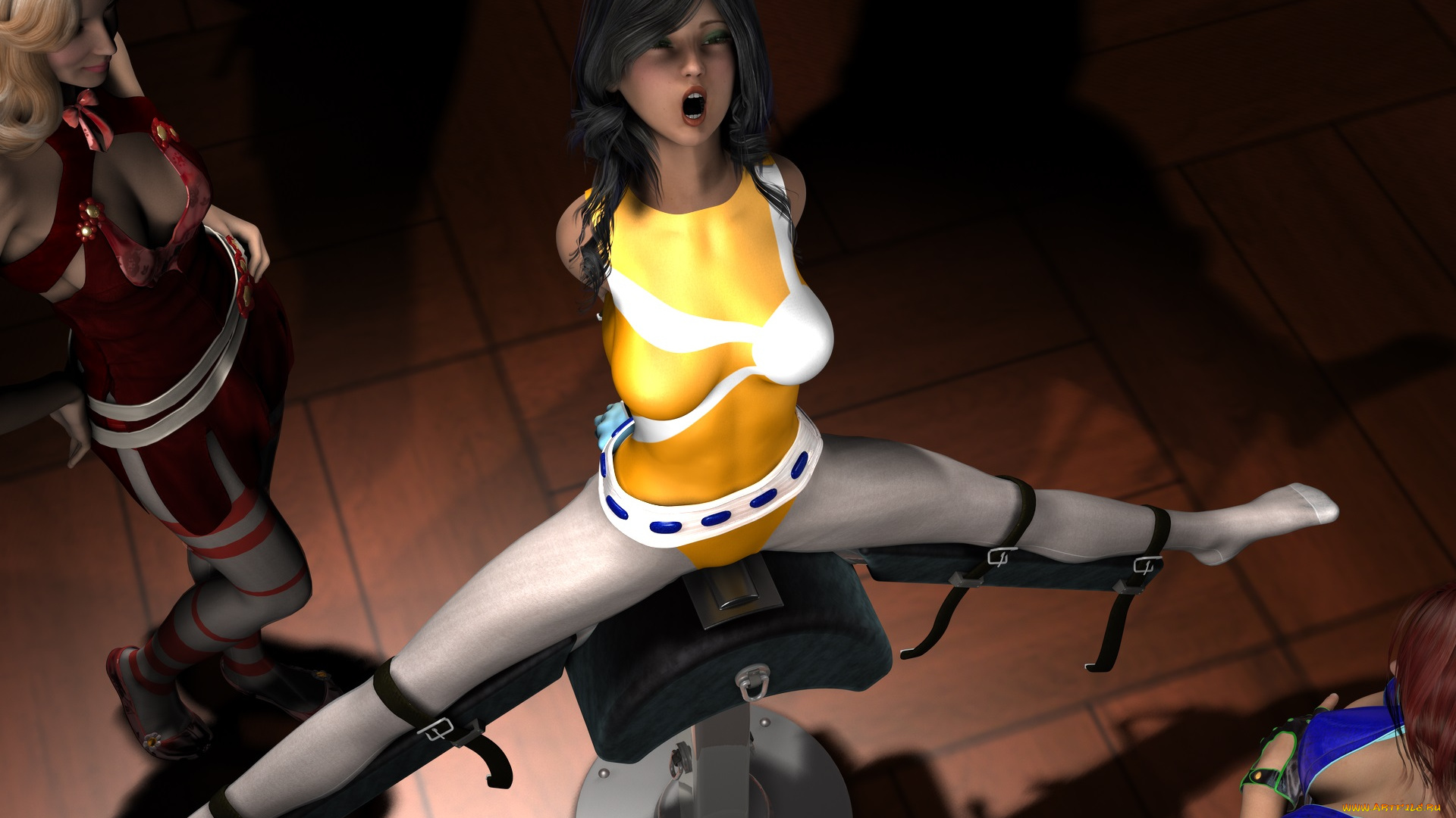 3д, графика, фантазия, , fantasy, девушка, взгляд, фон