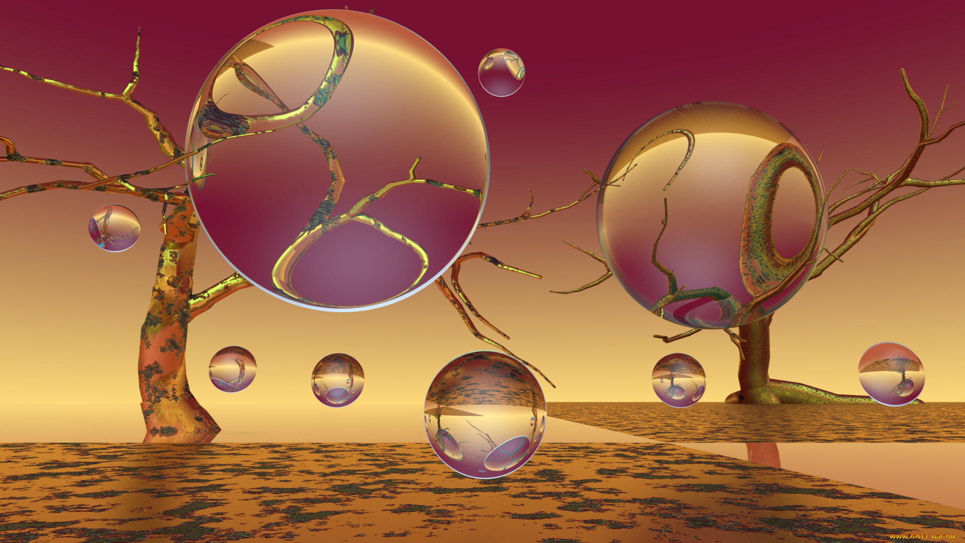 3д, графика, шары, , balls, шары, фон