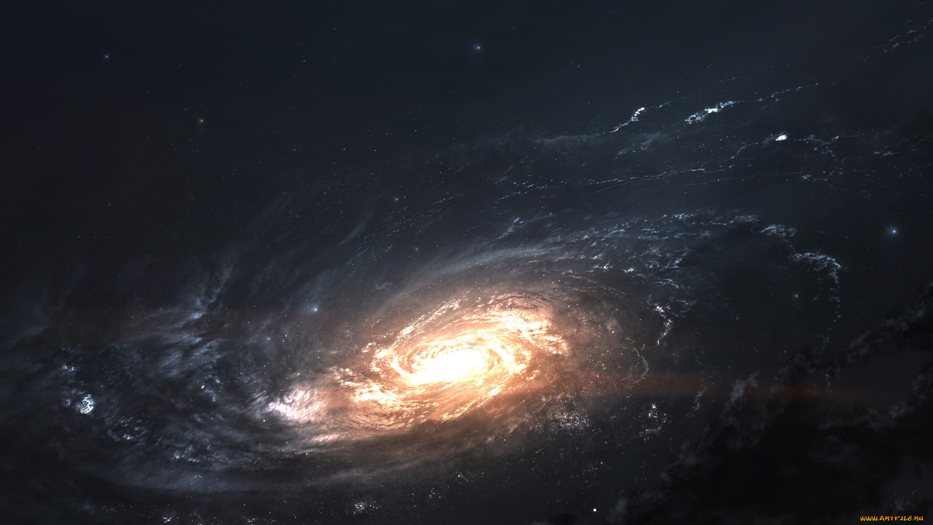 космос, галактики, туманности, звезды, галактика