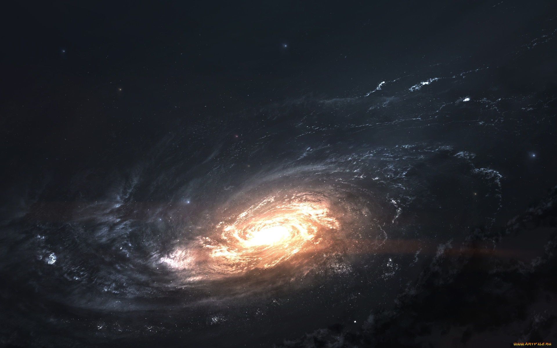 космос, галактики, туманности, звезды, галактика