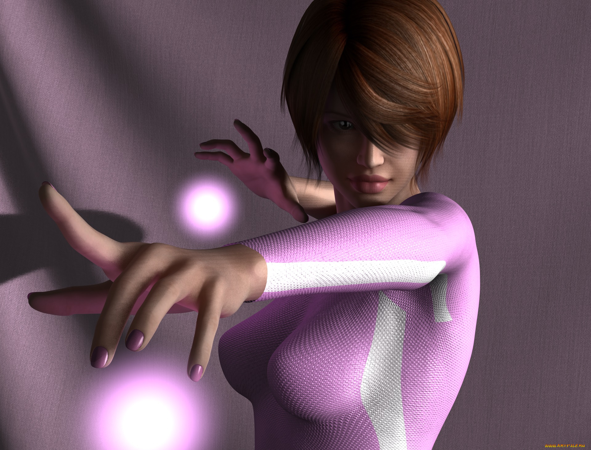 3д, графика, фантазия, , fantasy, девушка, взгляд, фон