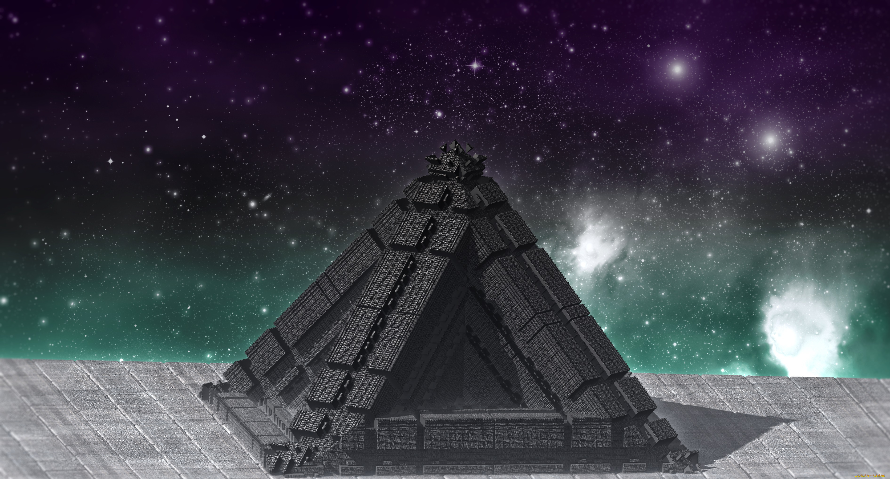 3д, графика, абстракция, , abstract, фон, узор, пирамида, цвет