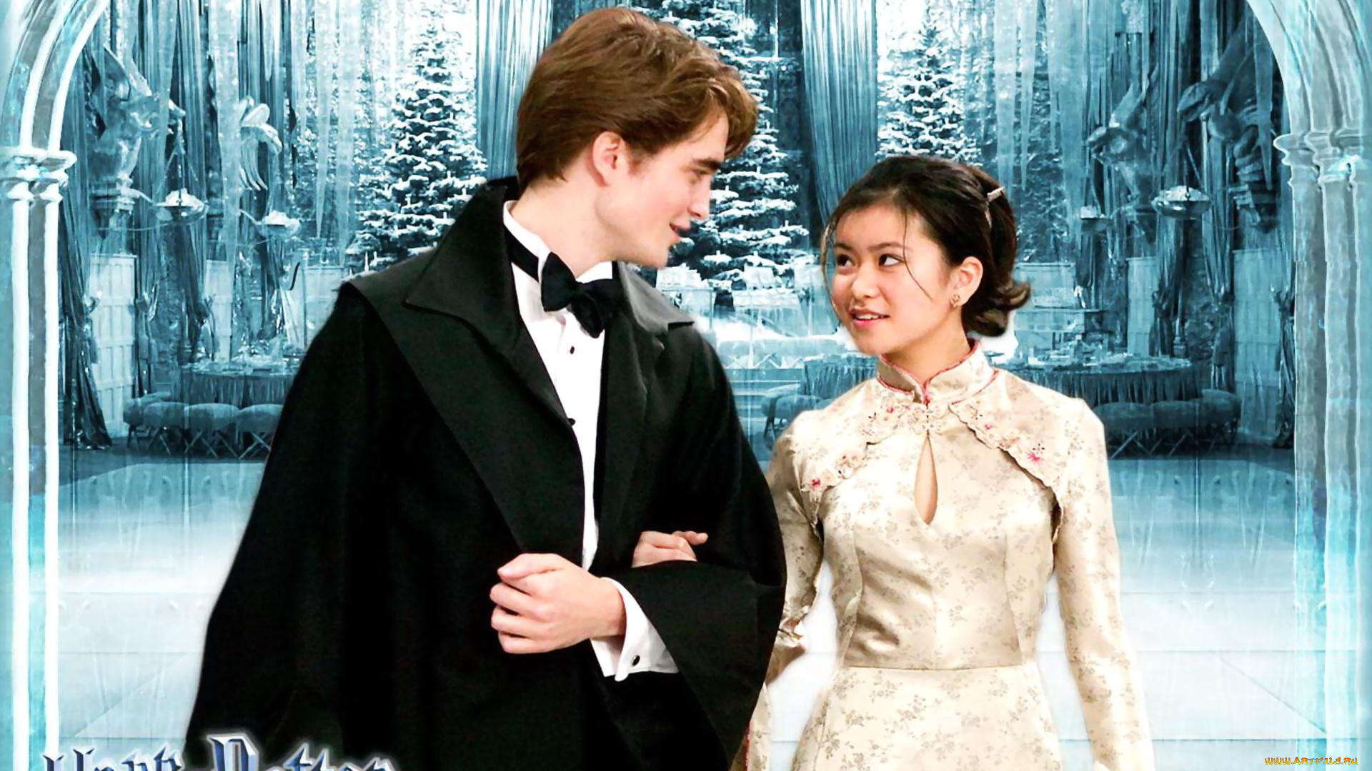 кино, фильмы, harry, potter, &, the, goblet, of, fire, джоу, чанг, седрик, диггори, бал