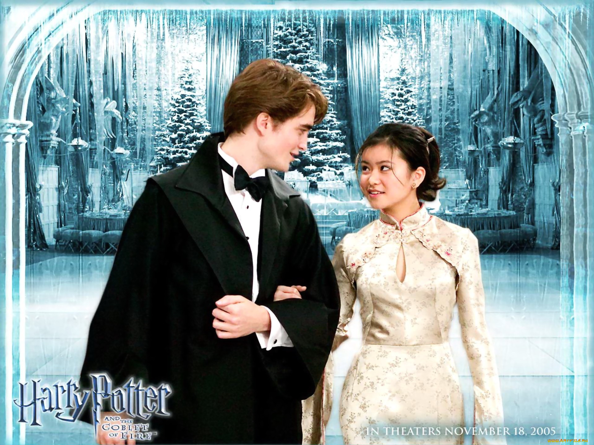 кино, фильмы, harry, potter, &, the, goblet, of, fire, джоу, чанг, седрик, диггори, бал