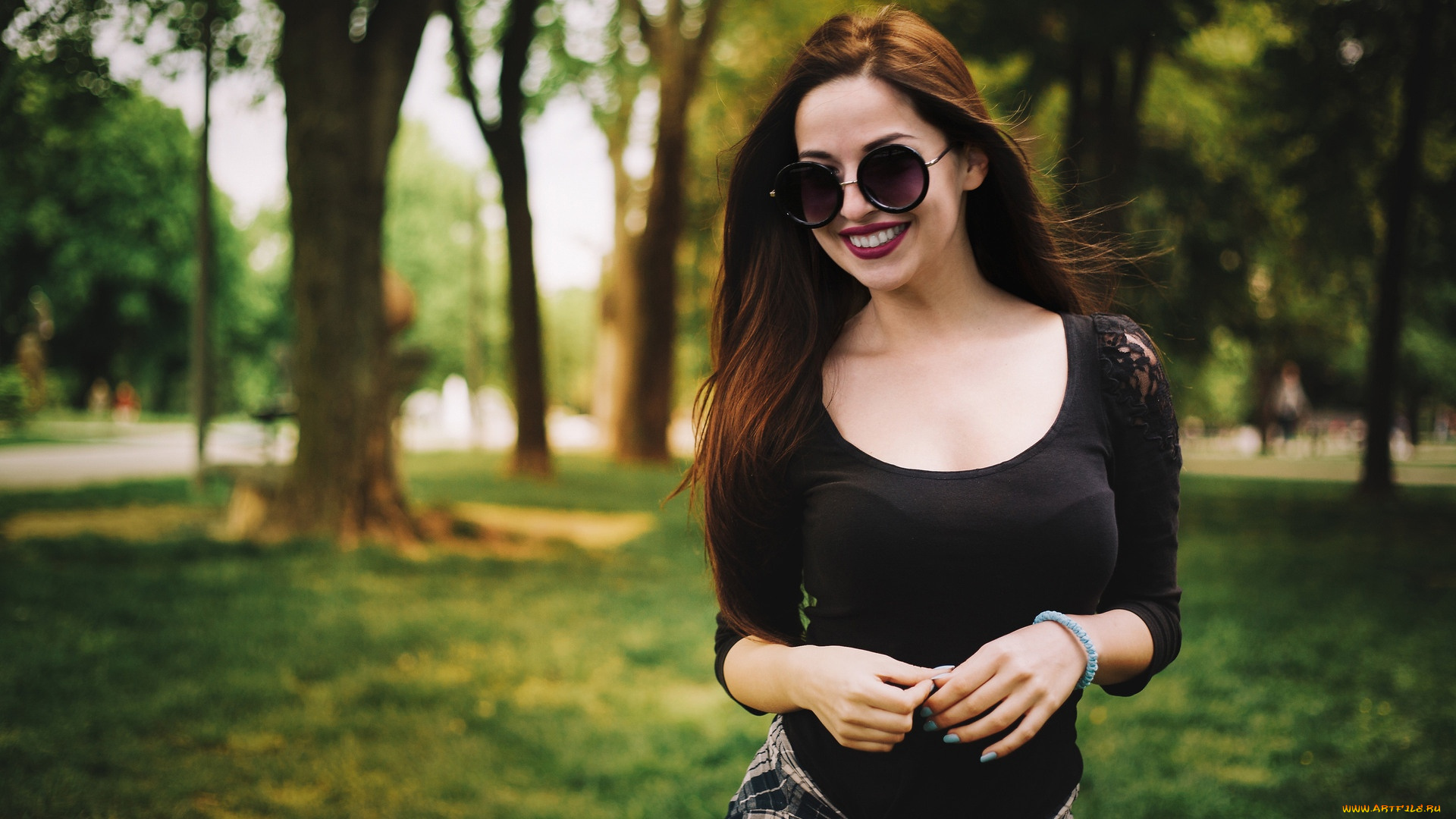 девушки, -, рыжеволосые, и, разноцветные, stefana, markovic