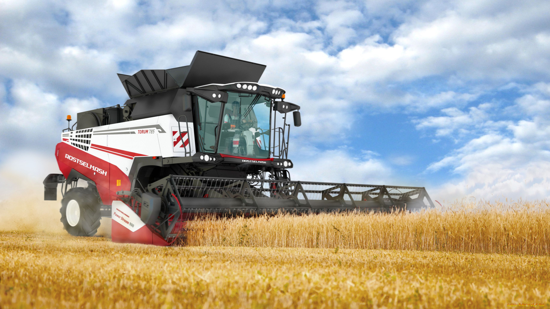 техника, комбайны, ростсельмаш, зерноуборочный, комбайн, torum, 785, автор, анищенко, дмитрий
