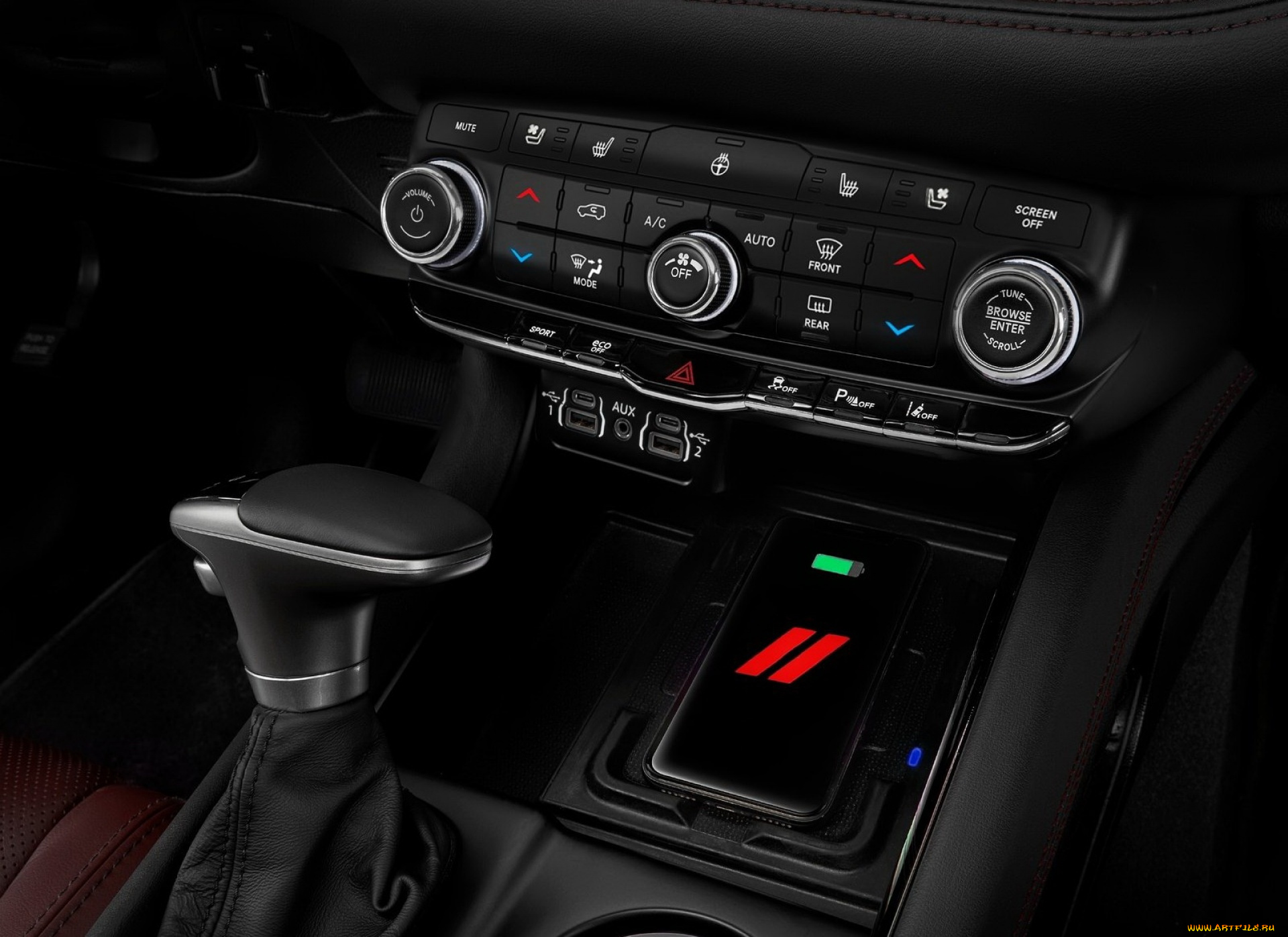 автомобили, интерьеры, рычаг, dodge, durango, 2021, салон, кнопки, управления