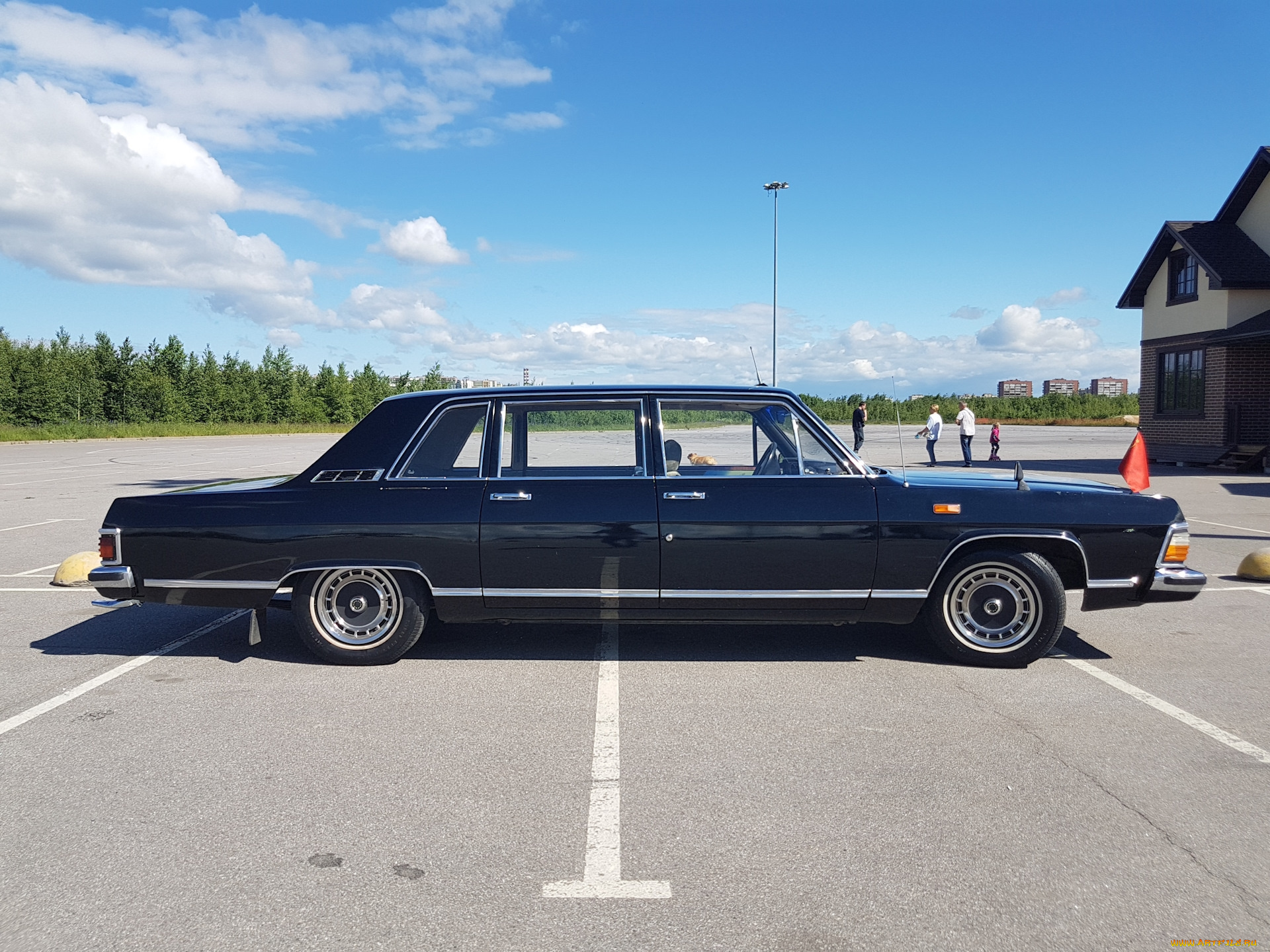 газ-, 14, чайка, автомобили, газ, газ-, 14, чайка, автомобиль, чёрный, ретро