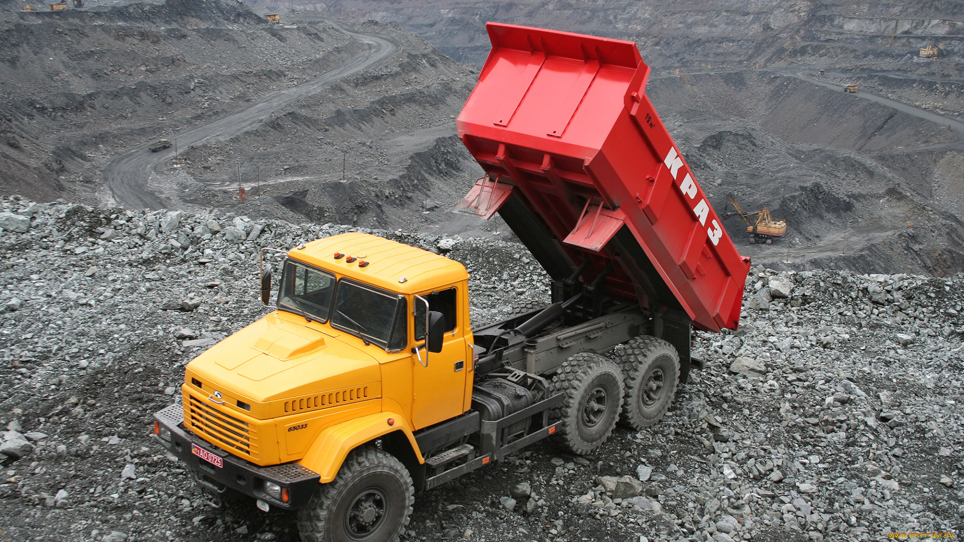 автомобили, краз, kraz