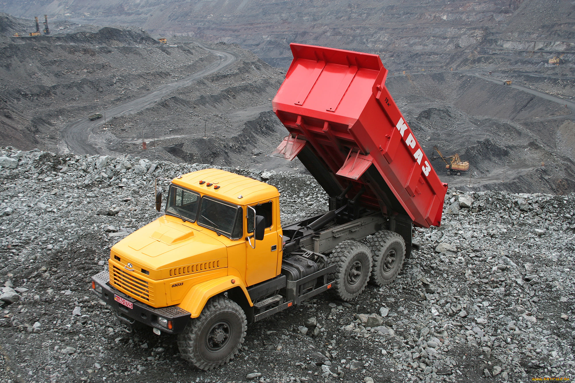 автомобили, краз, kraz