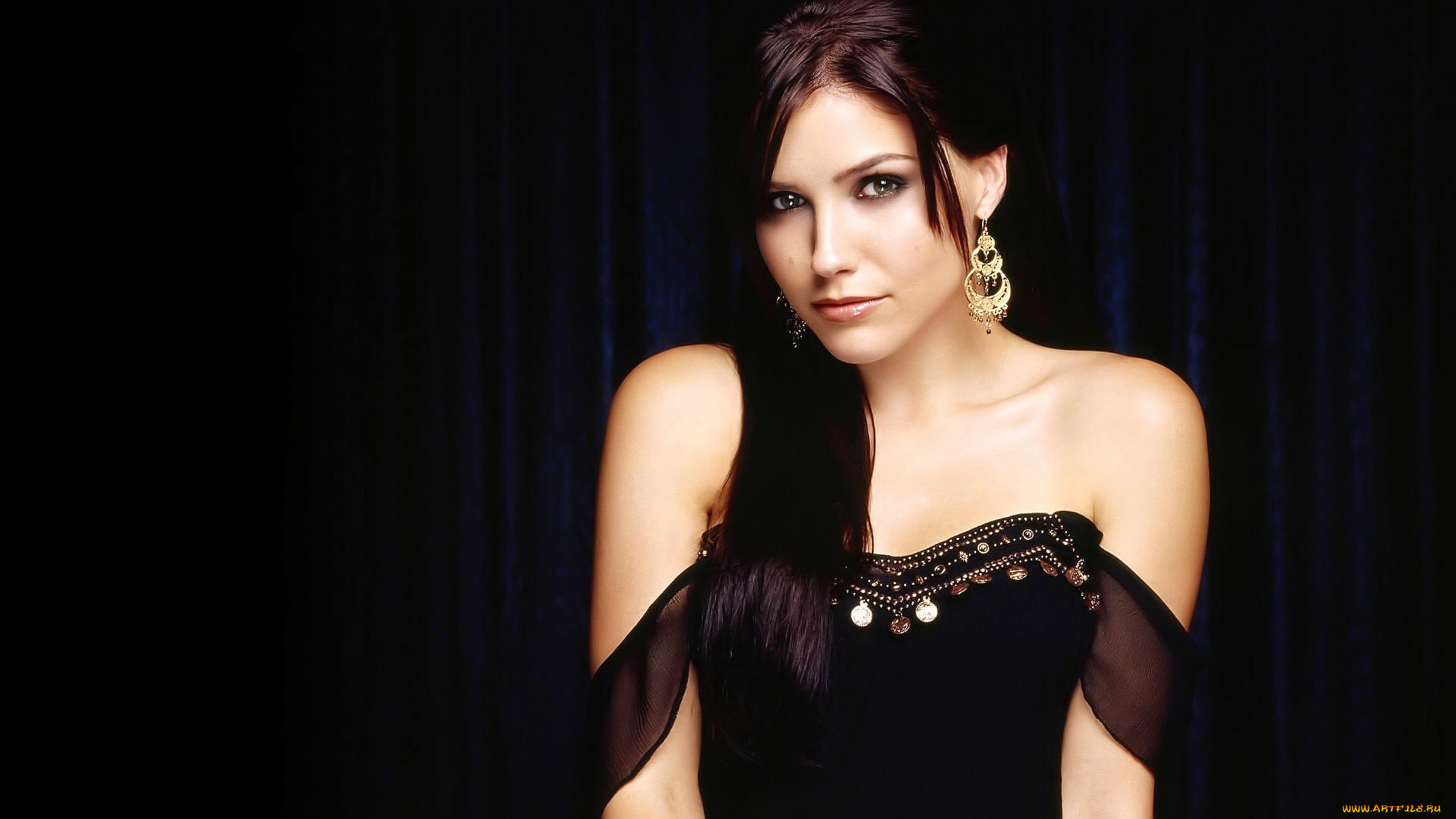 девушки, sophia, bush, брюнетка, наряд