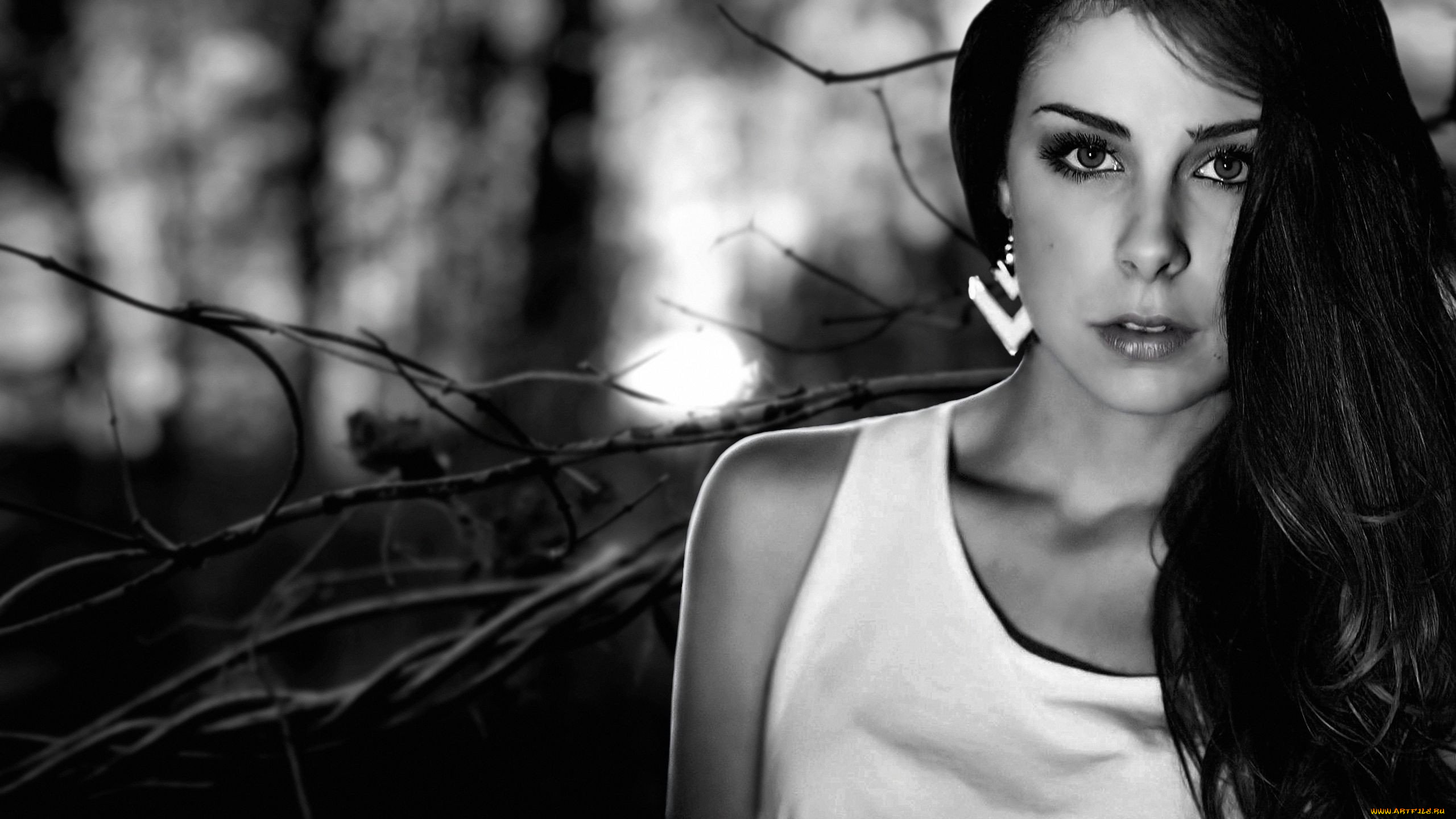 музыка, lena, meyer-landrut, монохром