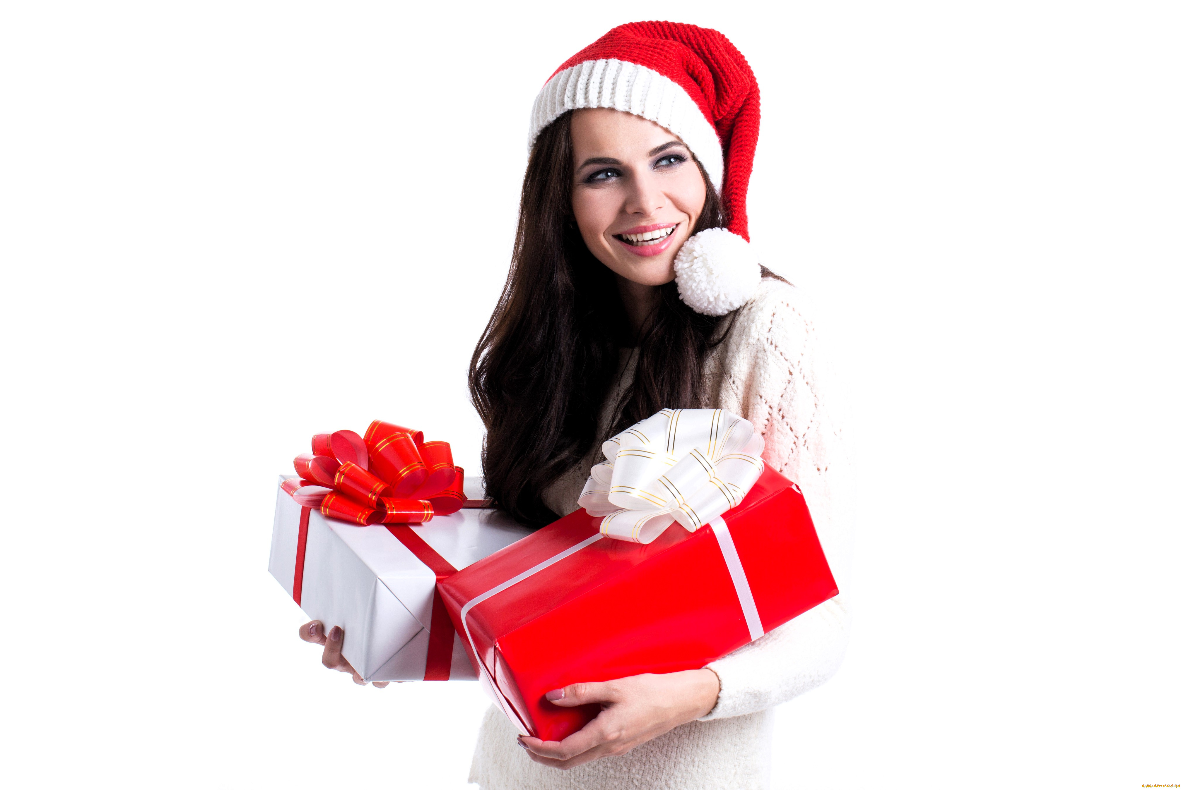 девушки, -, брюнетки, , шатенки, шатенка, шапка, подарки