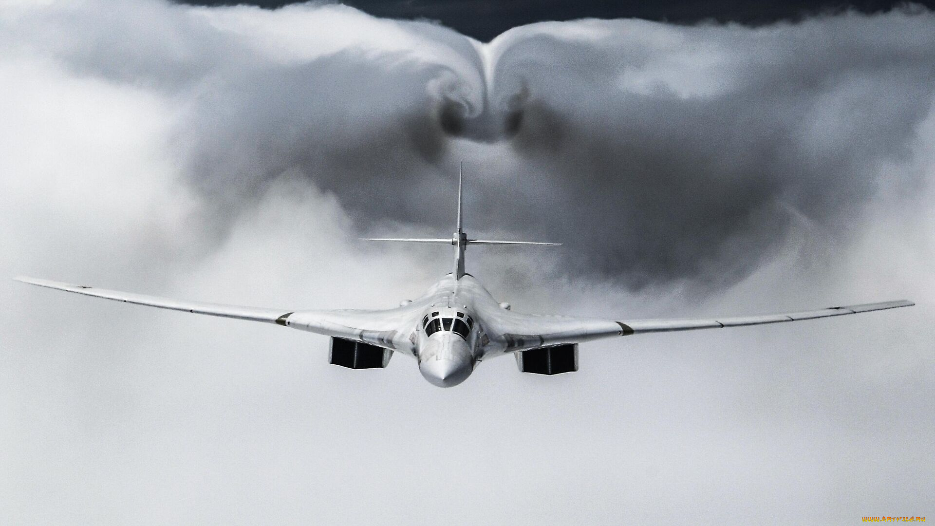 авиация, боевые, самолёты, ту160, бeлый, лебедь, турбулентность