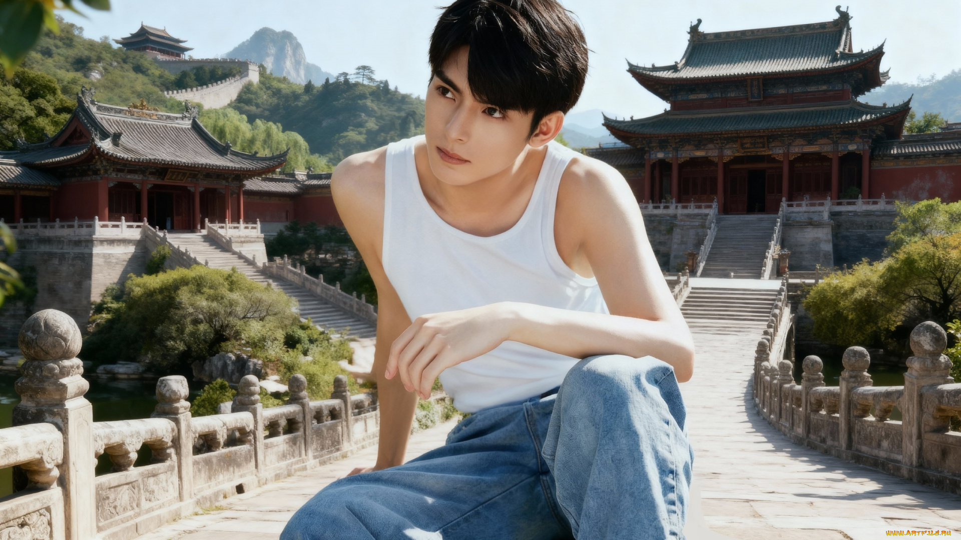 мужчины, wang, hao, xuan, ван, хао, сюань