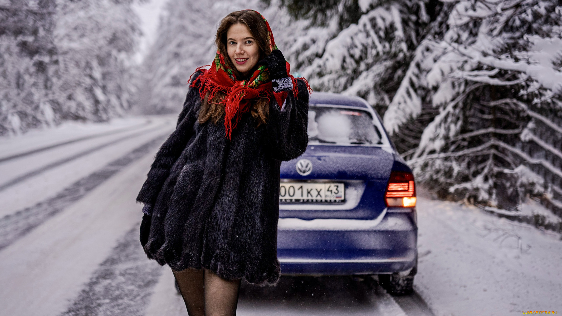 автомобили, -авто, с, девушками, volkswagen