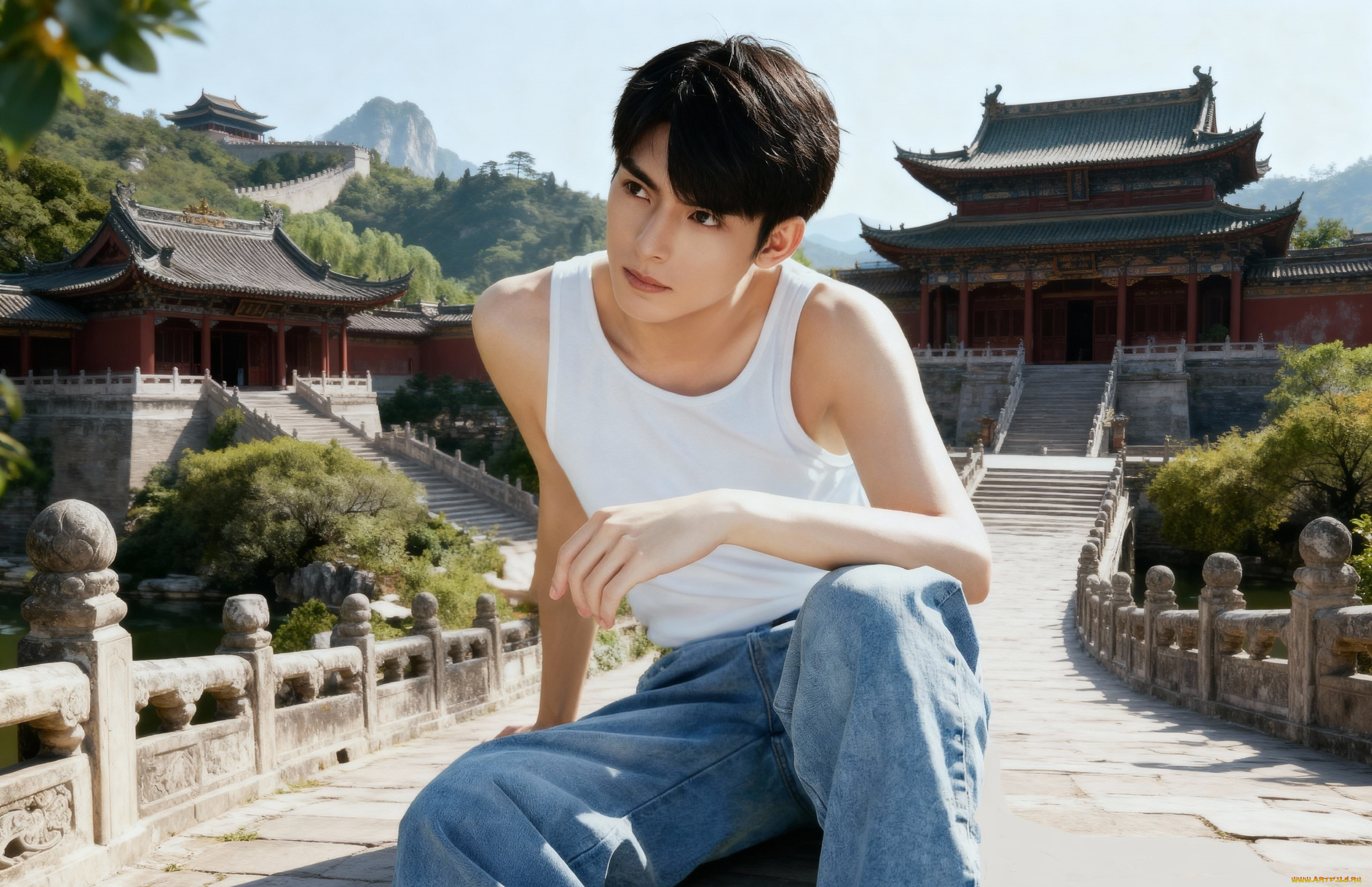 мужчины, wang, hao, xuan, ван, хао, сюань